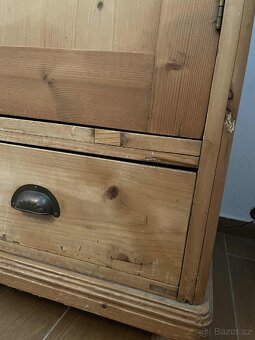 Šatní skříňe masiv borovice 2ks, cena za obe, Zamluveno - 5