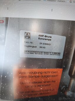 Sklopná najezdová rampa do dodávky - 5