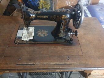 Šlapací šicí stroj Minerva Bobbin - - 5