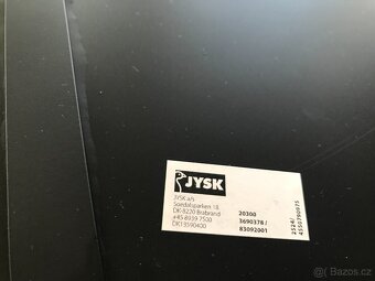 Kulaté zrcadlo černé-nové JYSK - 5