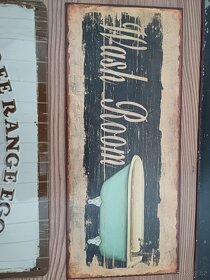 Plechové obrázky/dekorace - 5