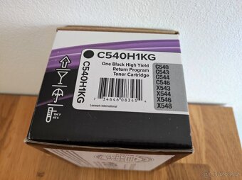 Originální toner LEXMARK C540H1KG - nový - 5