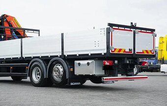 Scania P410 6x2 - valník s hydraulickou rukou Palfinger - 5