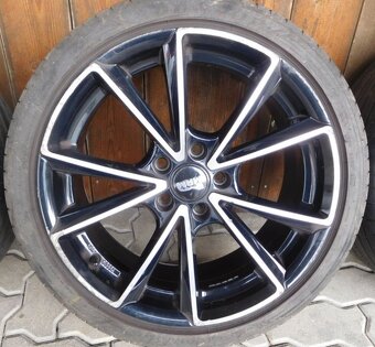 Alu kola 5x112 r18 7,5j et48 letni pneu 225/40/18 - 5