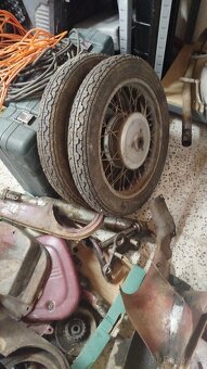 Jawa 250,typ 353,kývačka s papírama - 5