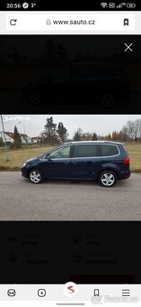 Prodám VW Sharan 2.0TDI 130kw, 7 míst. - 5