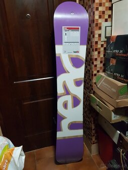 Prodám úplně nový snowboard HEAD 157cm dlouhý. - 5