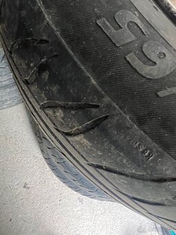 Alu disky originál Škoda s letními pneu - 5