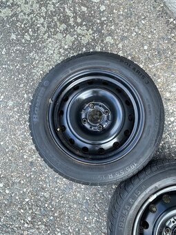 Zimní kola 4x108 195/55 r15 - 5
