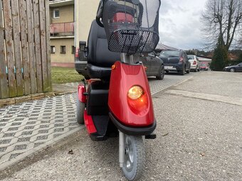 Elektrická tříkolka pro seniory, invalidní skútr - 5