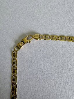 Zlatý řetízek 14K, 54 cm, 17,35 g - 5