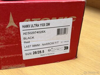 Lyžáky atomic ultra 110x (vel 28-28,5) - 5