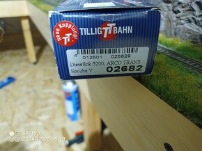 dieselová lokomotiva Tillig BR118/V180 - 5
