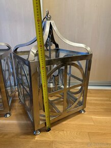 2 Lustry z nerezove oceli - 5