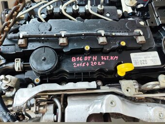 Motor 1,6 CDTI B16DTH 2017 74t.km kompletní - 5