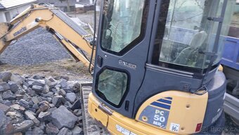 Bagr Komatsu PC50 + příslušenství - 5