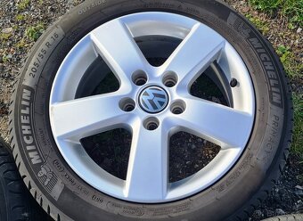 Orig. letní Alu VW Golf, Touran, Caddy, 205/55R16,7mm - 5