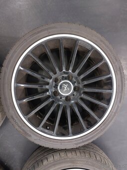 ►ALU KOLA • 5X112 • R18 • ET45 • 225/40R18 •HANKOOK◄ - 5