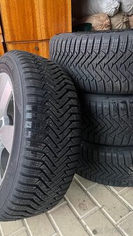 nové zimní pneu 215/55 r17 + ALU7Jx17H2 - 5