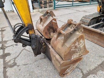 JCB 55Z na ocelových pásech + podložky - Max. výbava - 5