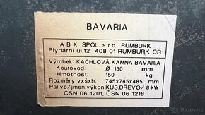 Kachlová kamna ABX Bavaria - 5