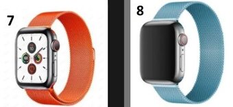 Řemínek pro Apple Watch v milánském stylu vel. 42/44/45 - 5