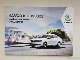Škoda Rapid Liftback (sedan) odkládací schránky a návod - 5