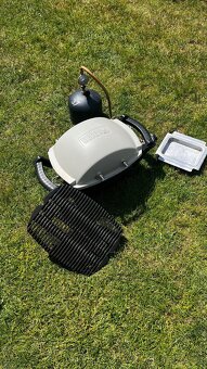 Plynovy gril weber Q1000 + lahev - 5
