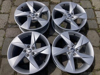 Alu disky ŠKODA SCALA + KAMIQ - 17" 5x100 ET40 - 5