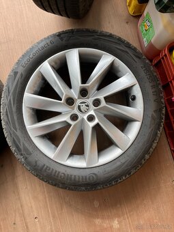 Alu disky Superb 3 vč pneu - 5