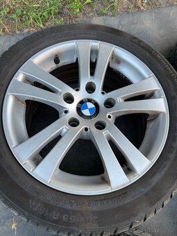 ALU originál BMW 16” 5x120 pneu Continental 205/55/16 - 5