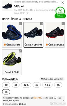 Prodám nové cyklistické boty - 5
