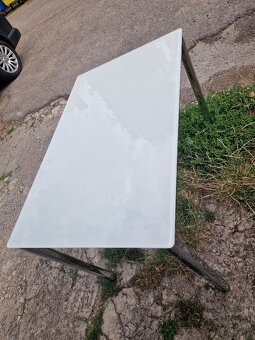 Jídelní stůl Calligaris, skleněný, rozkládací - 5