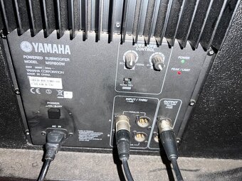 2x JBL EON 510 +2x YAMAHA Subwoofer MSR 800W(1000W) - 5