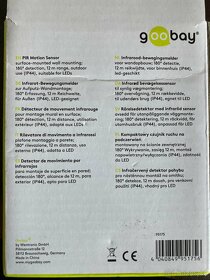 Goobay 96001 PIR Motion Sensor / Senzor Pohybu - 5