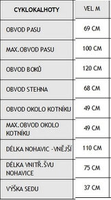 Prodám téměř nenošený nepromokavý komplet na jízdní kolo. - 5