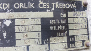 Kompresor orlik, elektromotor 3kw 940 ot - 5