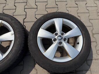 4x al kola 5x100 15 + pneu letní 185/60 R15 - 5
