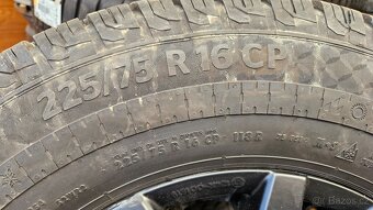 Zánovní Zimní Alu 6x130 225/75 R16CP Sprinter Crafter - 5