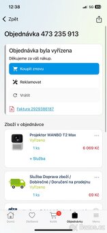 Projektor Wanboo T2 Max - 5
