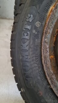2x zimní pneu 165/70 R14 - 5