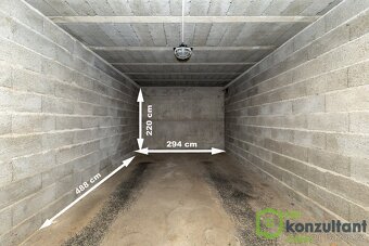 Prodej garáže, 15 m2 - Brno - Nový Lískovec, ev.č. 00793 - 5