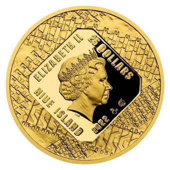 Zlatá sběratelská investiční mince - 5
