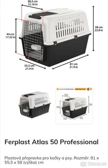 Přepravka pro psa Ferplast - 5