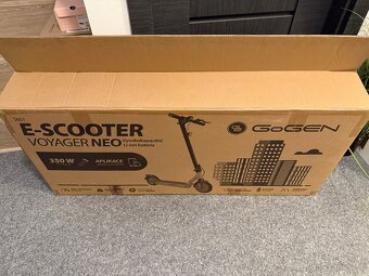 Prodám zánovní Elekto-koloběžku GoGEN VOYAGER NEO S 601B čer - 5