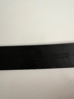 Pánský kožený pásek Hugo Boss v. 90 jak nový - 5