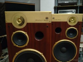 reproduktory JBL Century Gold + orig. stojany - 5