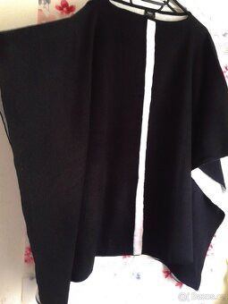 Elegantní teplé pončo UNI - 5