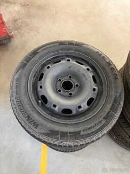 Plechové disky, zimní pneu - 5