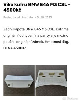 Body kit e46 coupe - 5